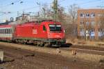1216 019 mit den EC nach Venezia am 09.12.2011 M�nchen ...